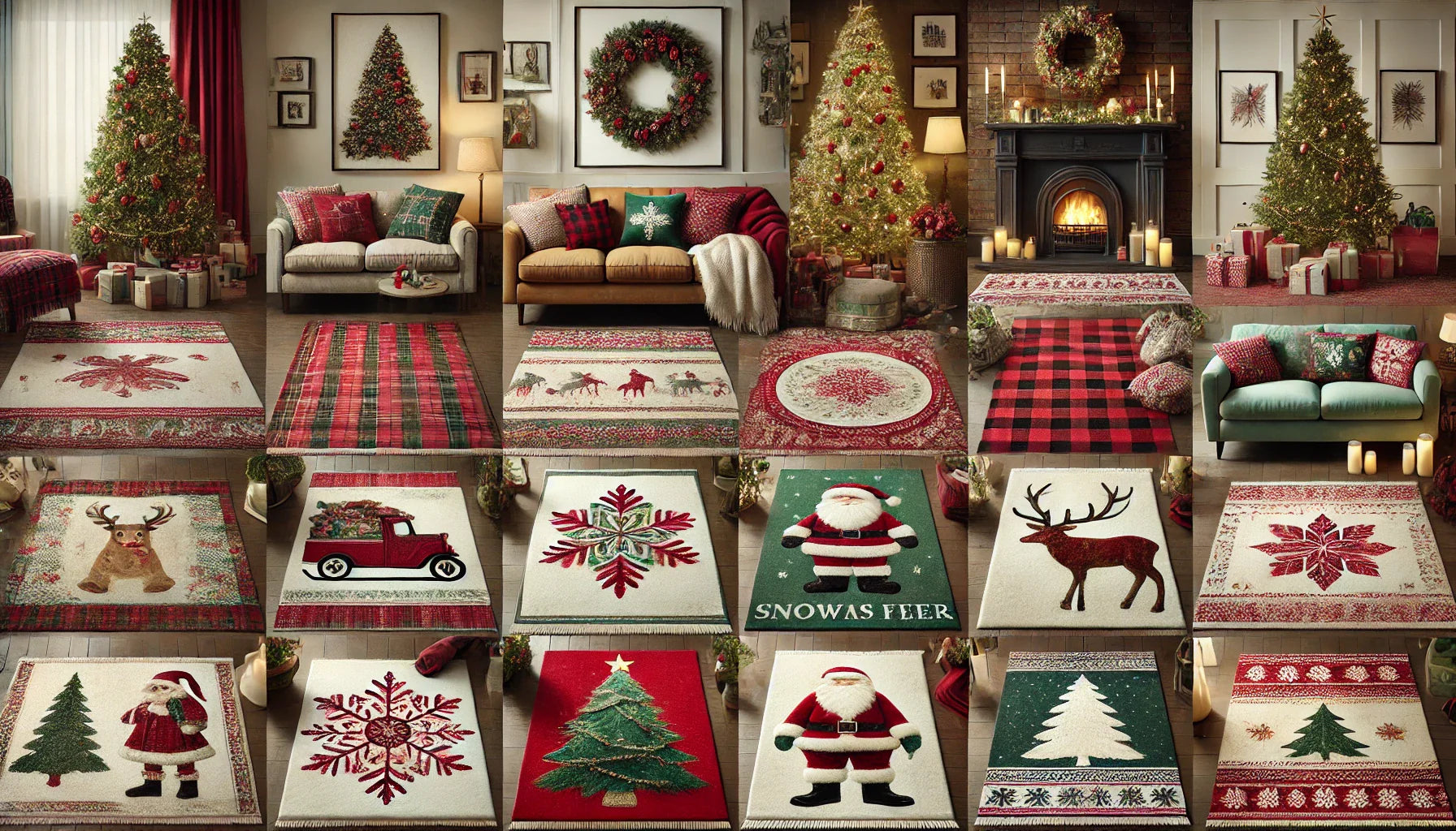 Top 10 Christmas Rug Ideas to Transform Your Home into a Winter Wonder ...