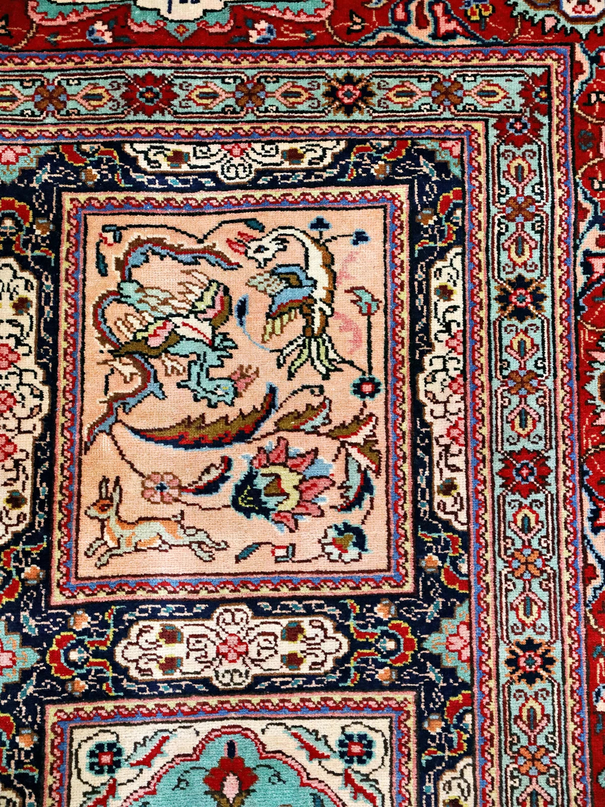 Arabic Long Rug Rich Multicolor Wool Rug with Arabic Calligraphy – Rug Weavers