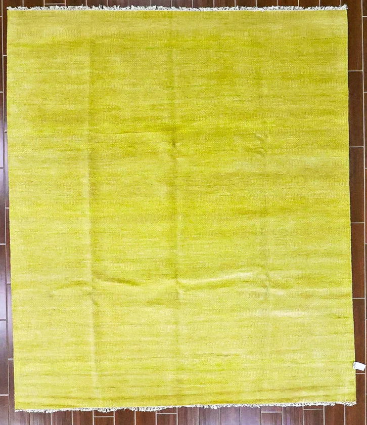 Lush Green Weave 8x10 Modern Rug