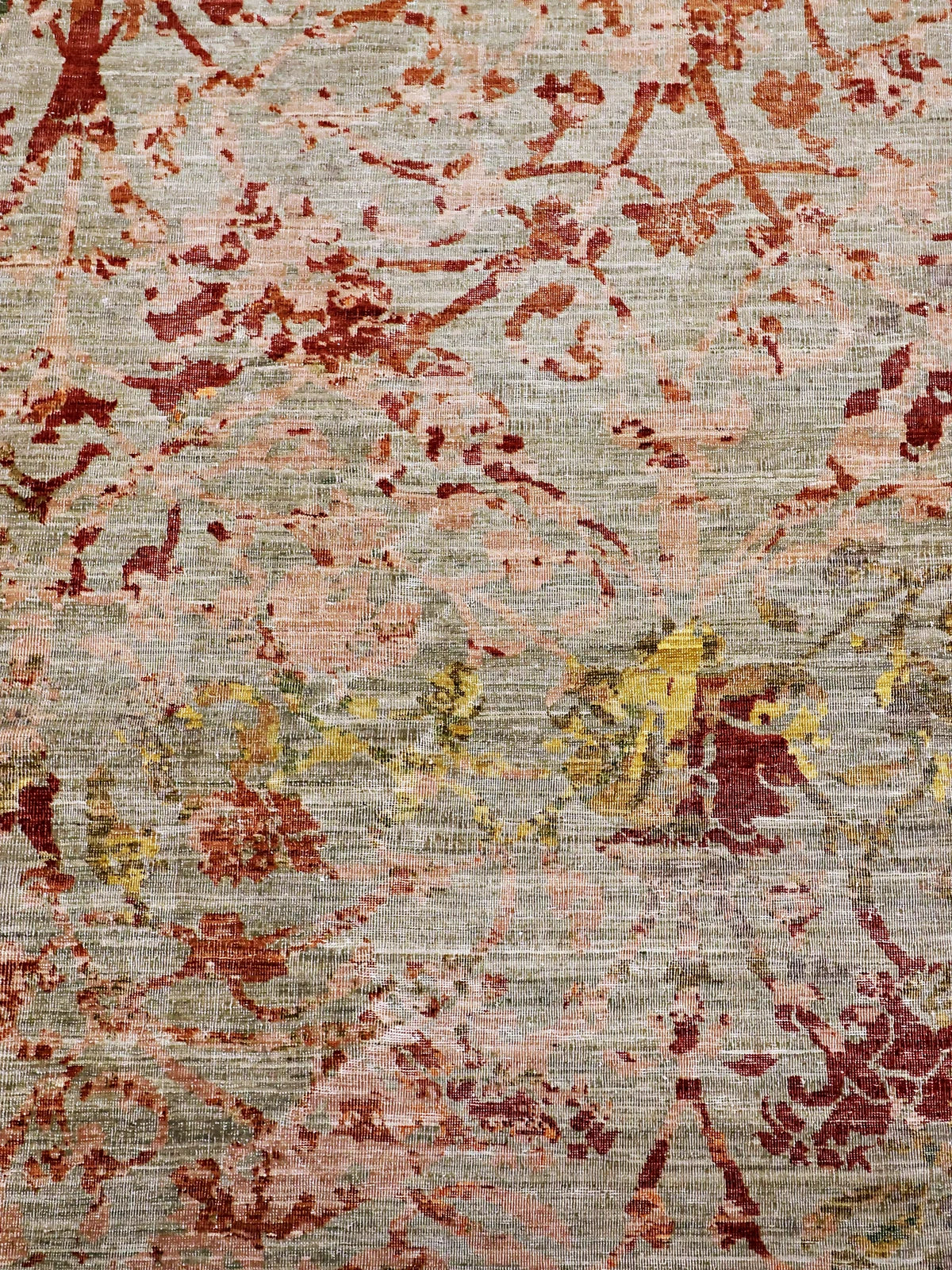 Vintage Charm Haji Jalili Floral Abstract Rug